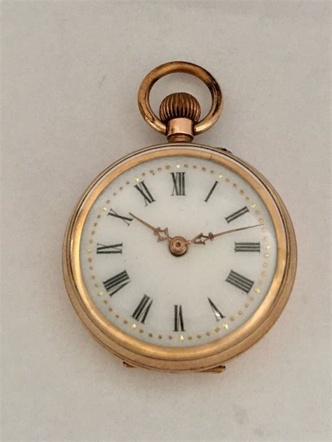 antique gold fob watch